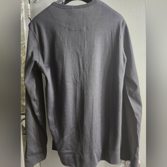 Diesel long sleeve cotton t-shirt blue with embroidery medium new with tag - Picture 2 of 4